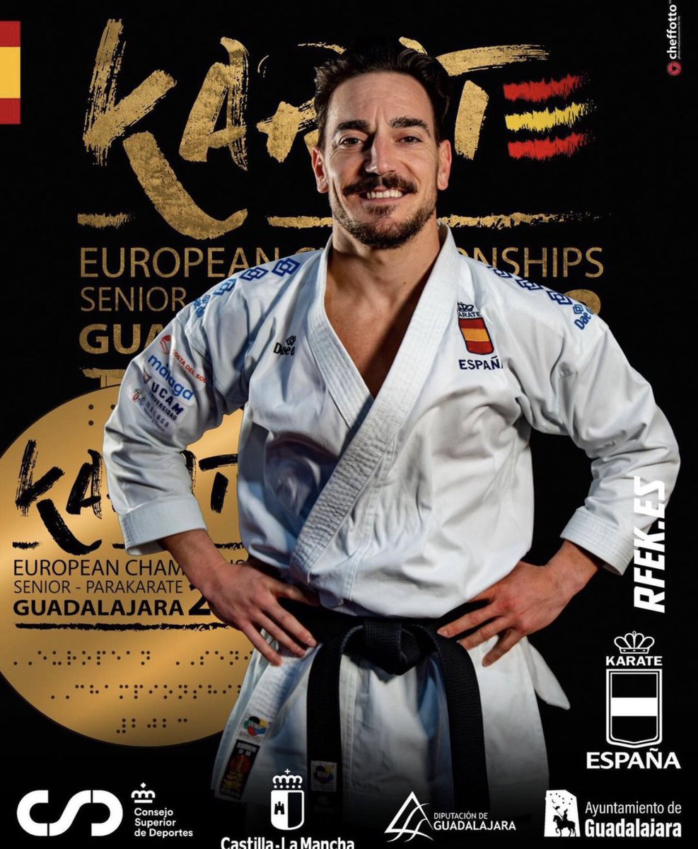 🥋 ¡VUELVE AL SER EL REY 👑 DE EUROPA! 

<a href="/DamianHQuintero/">Damian Quintero</a> gana el oro 🥇 y sigue en la cima 🥋

¡Eres un ejemplo de superación y compromiso! 🤝🤩