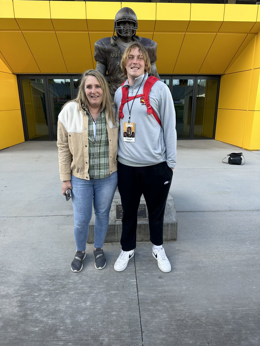 DaxtonGourley's tweet photo. Had an fantastic time in Tempe this weekend, huge thanks you to the great coaches and staff who made it possible! @DevontayTaylor @CoachTuitele @KennyDillingham https://t.co/izIcZfjdgT