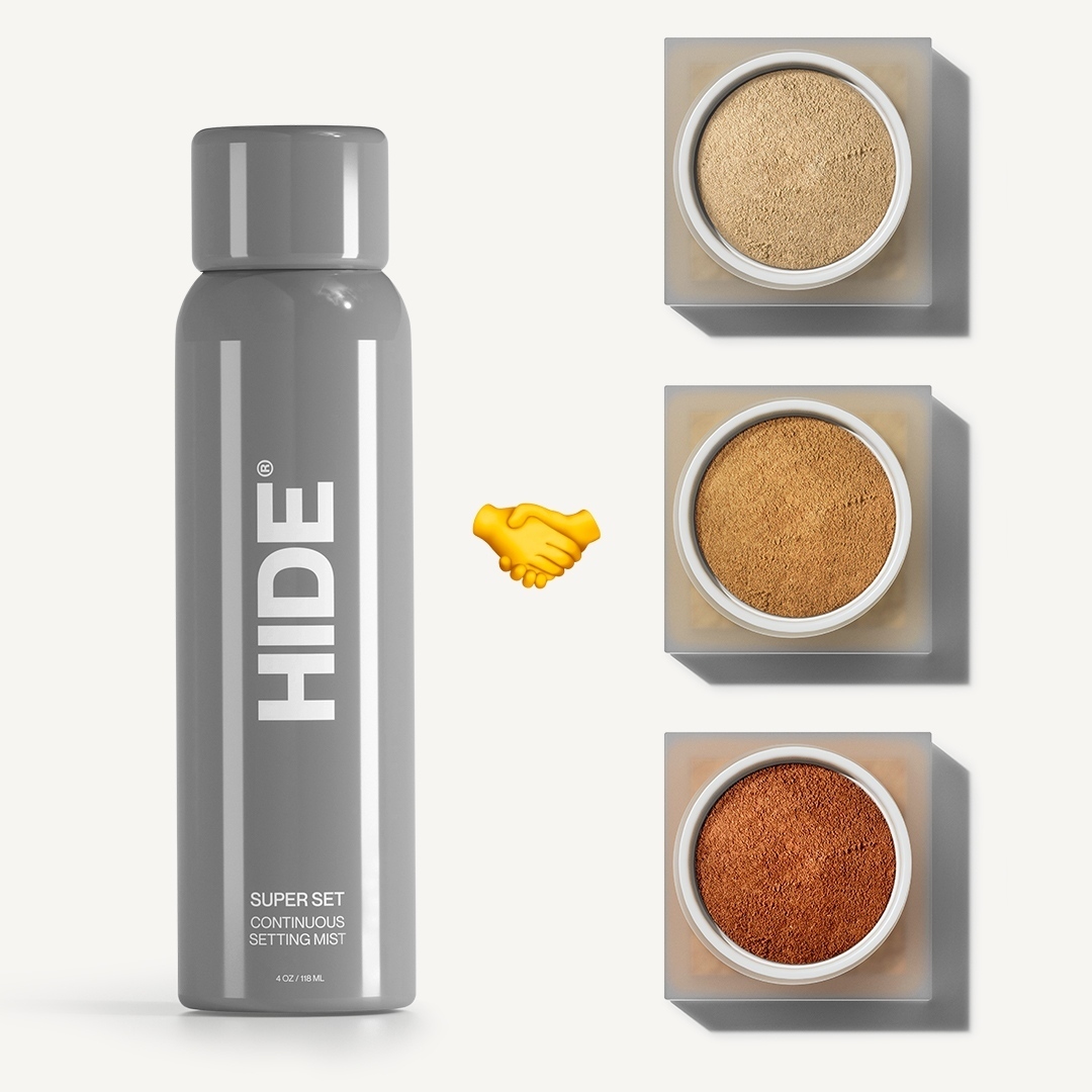 hidecosmetics's tweet photo. #SuperSetMist 🤝 #SuperSetPowder ✨ The perfect pair to set your makeup for a look that lasts all day.🤍⁠
⁠
Click the link in bio to shop the collection https://t.co/OqnhJVfv4p