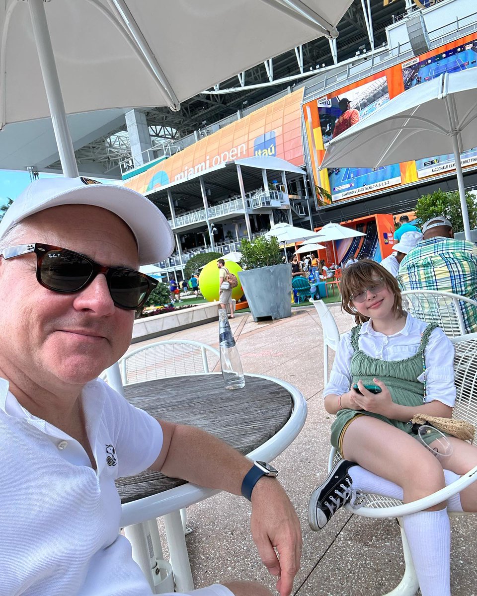 A rare smile. #manymoodsofmaddies  #MiamiOpen