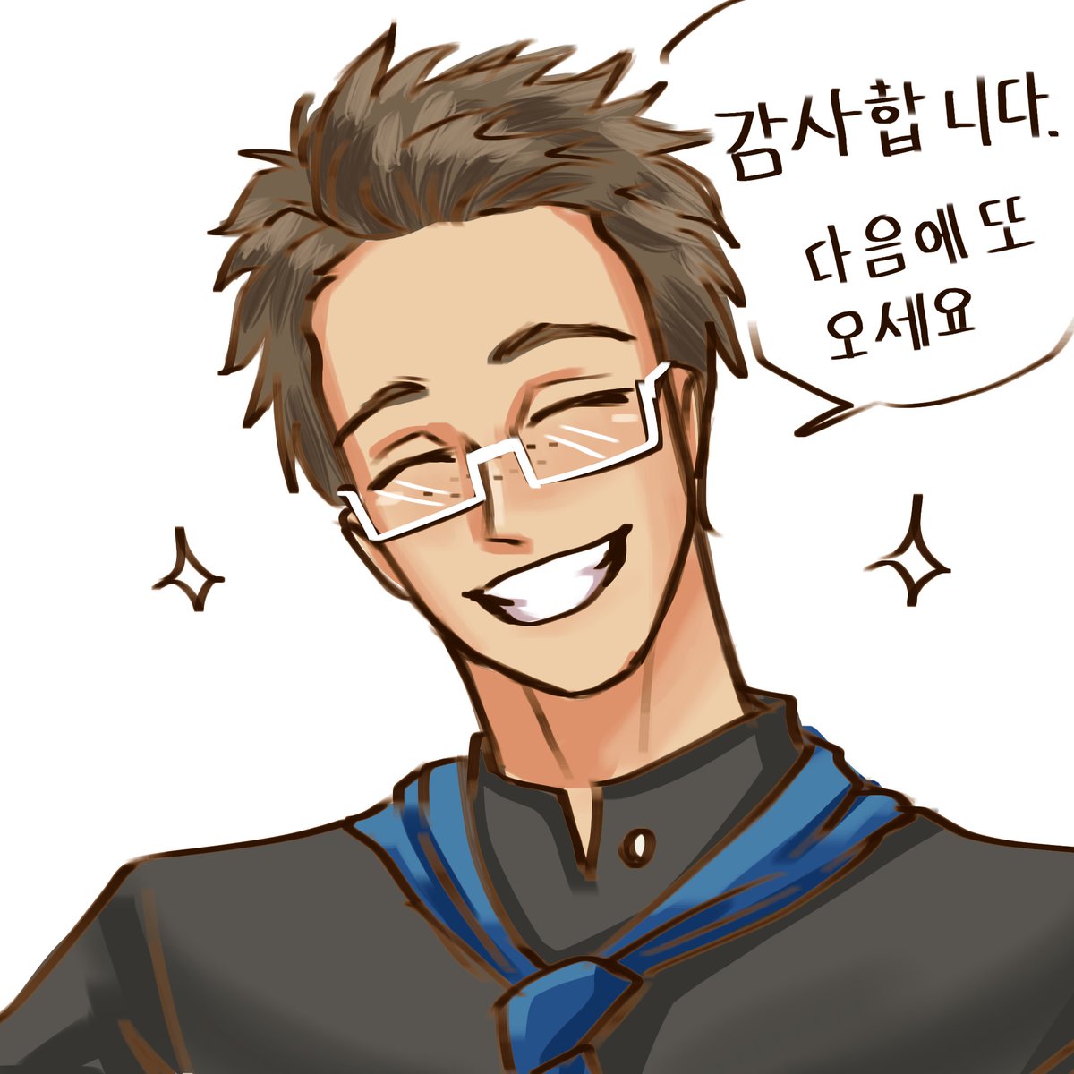 Psyche_NVH's tweet photo. [ย่องมาแปะดึกๆ ไปโคมาว่ายองโฮทำงานเป็นพนง.พาร์ทไทม์ที่ร้านแฮบินนาด้วยค่ะ รับบทแคชเชียร์ชอบแจกรอยยิ้ม☺✨] https://t.co/TLIPTqZDjv