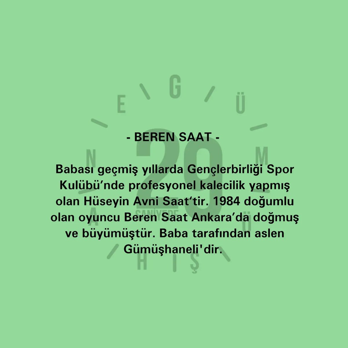29SnGumushane's tweet photo. Gümüşhaneli ünlüleri tanımak ister misiniz?

#29SaniyedeGümüşhane #Gümüşhane #BurasıGümüşhane #Karadeniz #Haberler #News #BlackSea #Keşfet #AnıYakala #Instagram #LimniGölü #KaracaMağarası #Mağara #Orman #Tabiat #Doğa #PınarAltuğ #ArmağanÇağlayan #BerenSaat #EnesMeral https://t.co/I79pQOrlSu