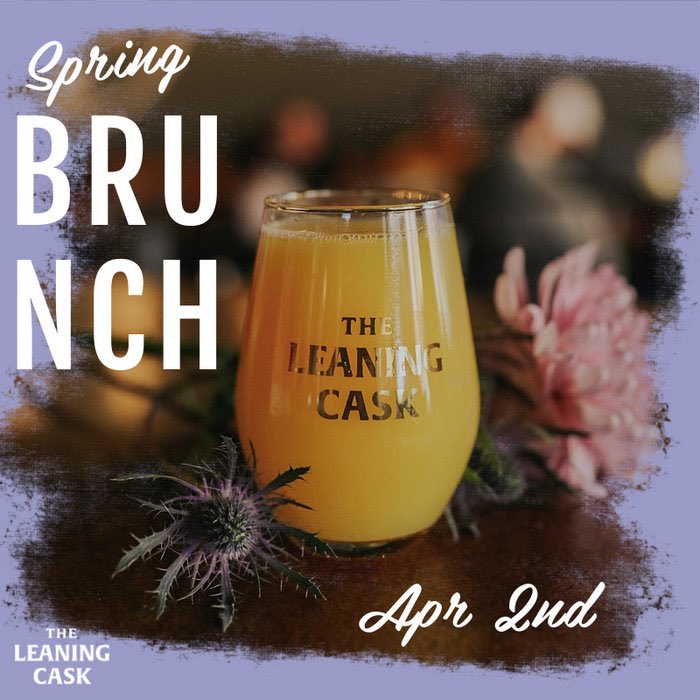 Spring 🌸 is here…shall we brunch? Yes, I think we shall 😉🥂 

Join us next Sunday, Apr 2nd for a special Sunday brunch. Elegant Catering will be with us and we’re bringing out the Bloody Mary Bar and mimosas! Doors will open at 11:30am.

📸 @juliekahlbaugh