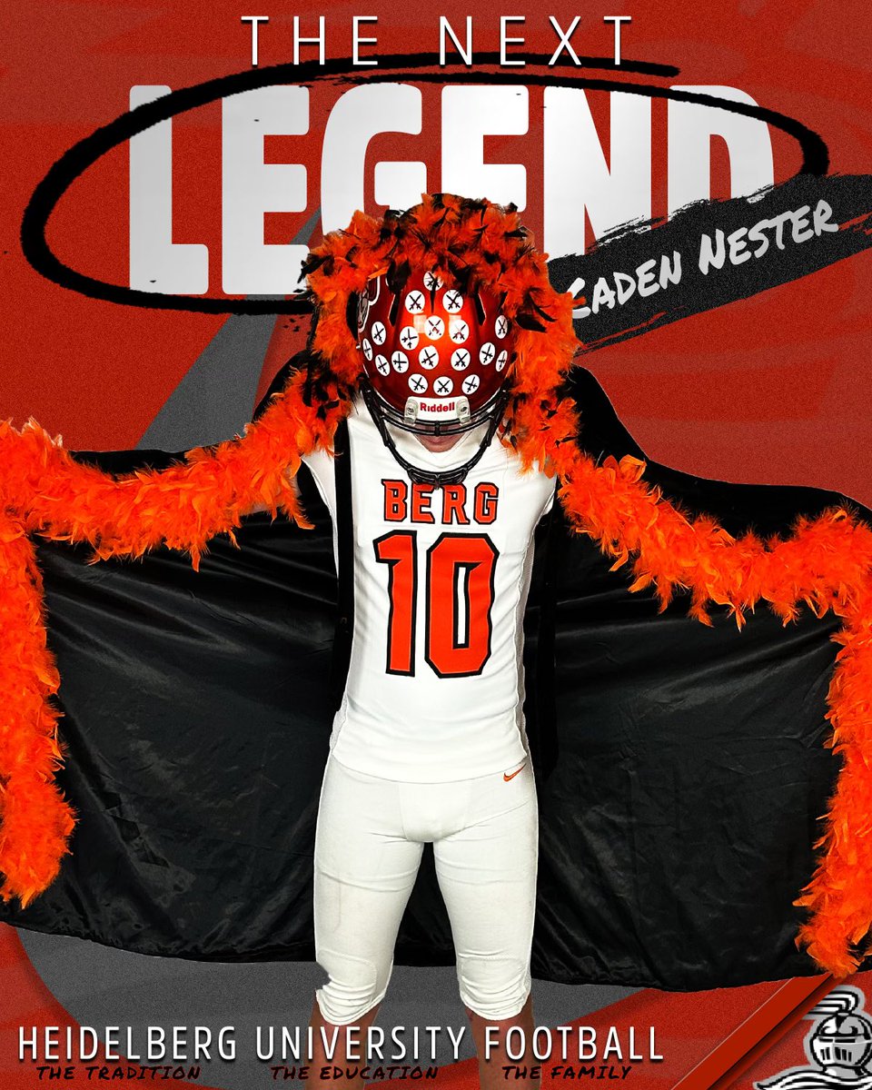 10Cnester's tweet image. After a lot of thought and consideration, I have decided to continue my academic and football career at Heidelberg University. #BERG @Coach_Donaldson @coachjasonlewis @CoachJlew
