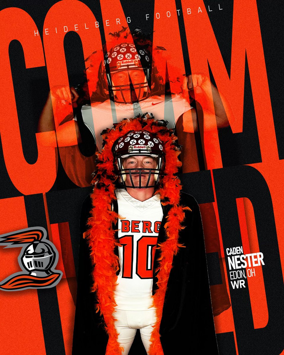 10Cnester's tweet image. After a lot of thought and consideration, I have decided to continue my academic and football career at Heidelberg University. #BERG @Coach_Donaldson @coachjasonlewis @CoachJlew