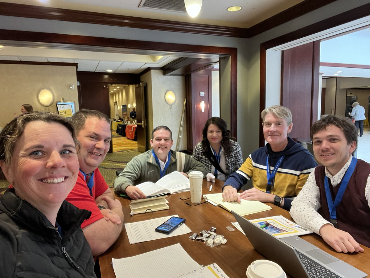 Spending two days at National Council for History Education with fellow Davis District history teachers! #TeachInDavis