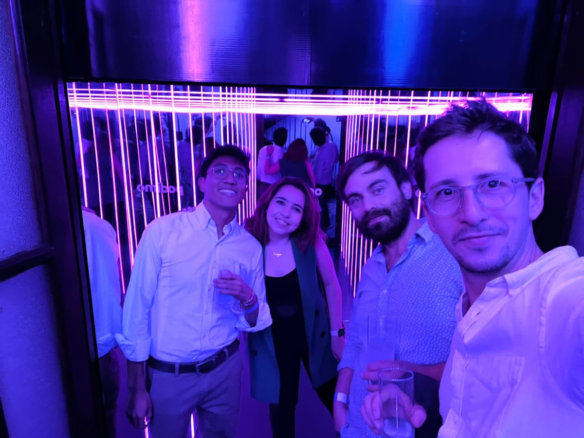 Anoche estuvimos de fiesta en México por cuenta de <a href="/PodimoLatam/">Podimo Latam</a>🤘🎙💥 y fue muy emocionante encontrarnos con tantos colegas y amigos. 

¡Gracias Podimo! Han sido asombrosos estos dos años trabajando juntos❤️‍🔥.