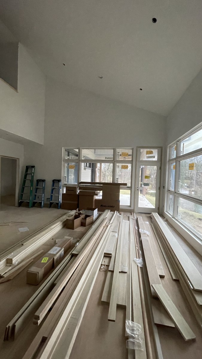 ArchResourceMI's tweet photo. Our new LEED for Homes (Platinum certification targeting), DOE Net Zero Energy home in Northville is on the final stretch to completion. This home will be featured on the upcoming Builders &amp; Remodelers Parade of Homes. 6/24 &amp; 6/25.
#architecturalresource #architect https://t.co/Wd8boPZFz6
