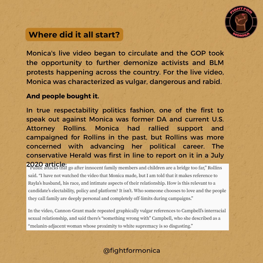 FightForMonica's tweet photo. A cop is a cop is a cop, no matter what they look like. 

🧵[1/2]

#BlackLivesMatter
#ProtectBlackWomen
#FuckTheSystem https://t.co/mHuT6QtACX