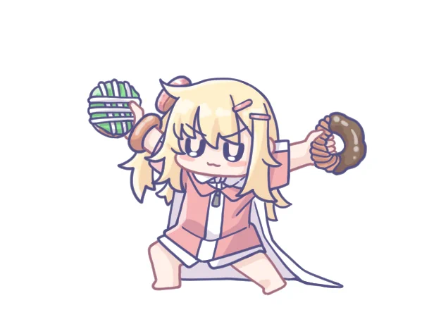 #nanameartHero Donut-girl 