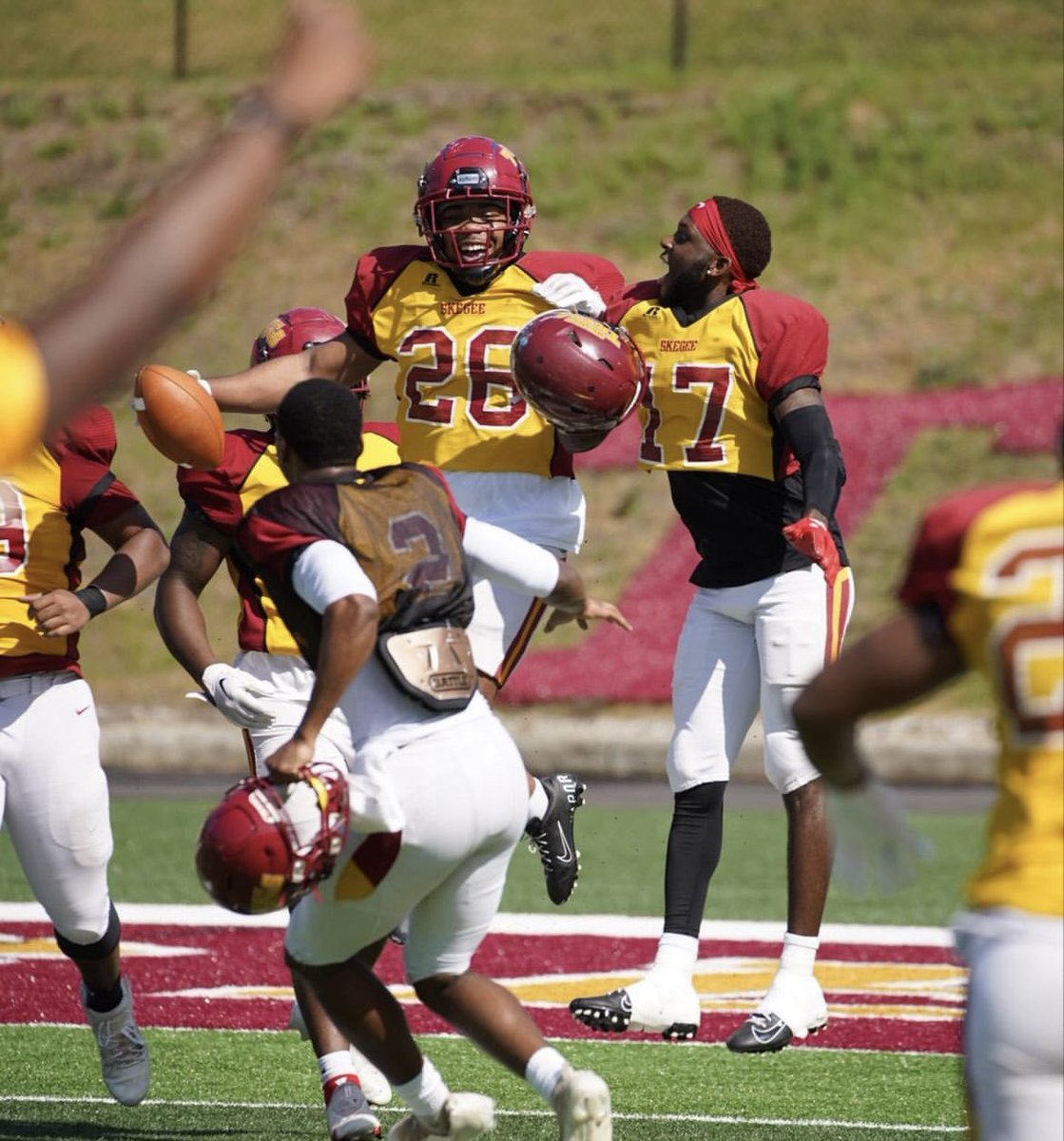 SkegeeFootball's tweet photo. Preparing for greatness‼️ 
📸: @ShotbyMonii 
#FINISHTHEDRILL2023 #ItsTheStandard #RYSTUSKEGEE https://t.co/XToxFBaIeu