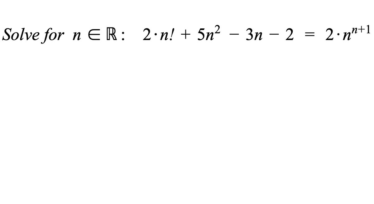 #EPOTD #Math #Factorials 
EXTRA Problem of the Day

Inspired by a problem just posted by @sonukg4india....

Is it a bit contrived? Yeah, probably.  But I don't care!