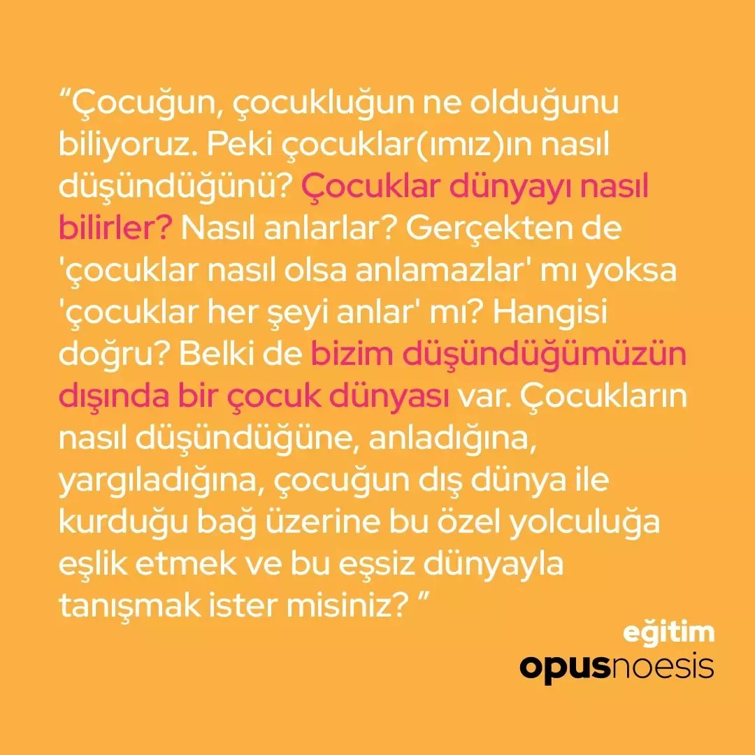 OpusNoesis's tweet photo. Kayıt ve detaylı bilgi için: https://t.co/jy2jPkvCDm

#opusnoesis
#hayatadokunanişler 
#çocuklarnasılfelsefeyapar
#p4c
#felsefe
#philosophy
#philosophyforchildren
#philosophyforcommunity
#education https://t.co/jMTylT68r2