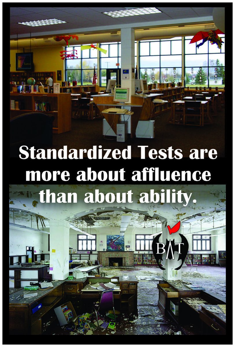 AZBatsA's tweet image. #TBATs It's easy to excel when you exist in a resource rich environment. Time to dump the tests. Spend the time &amp;amp; resources on #MoreTeachingLessTesting @NewMexicoBATs @NVBats @UtahBATs @ColoradoBATsA @WaBATs_ @OregonBATs @hawaiibats @AlaskaBATs 
Teach, Not Test! @NPEaction