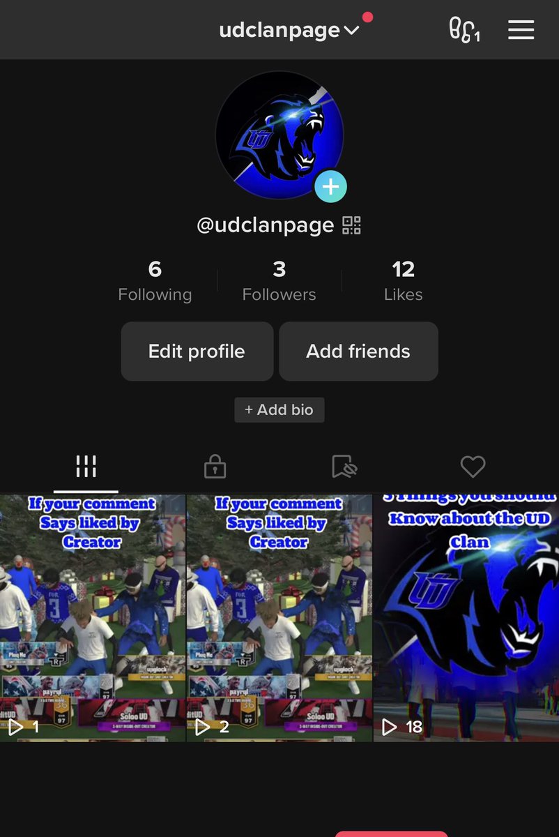 UDCLANPAGE's tweet photo. Make sure to follow our new tiktok page our old one got hacked 🤍💙 https://t.co/aI6coCgkNr