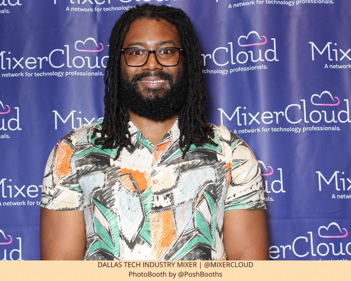 Mindaltered_j's tweet photo. S/O to @mixer_cloud for the great event this past week in Dallas. Made connections and had a good time https://t.co/CE9JKy5f27