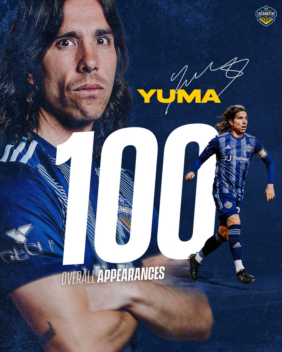 eplocomotivefc's tweet photo. 1️⃣0️⃣0️⃣ CLUB! 

@Yuma_6 becomes the third player in Locomotive history to make 100 appearances across all competitions! 👏 https://t.co/Ad4GwYKSUn
