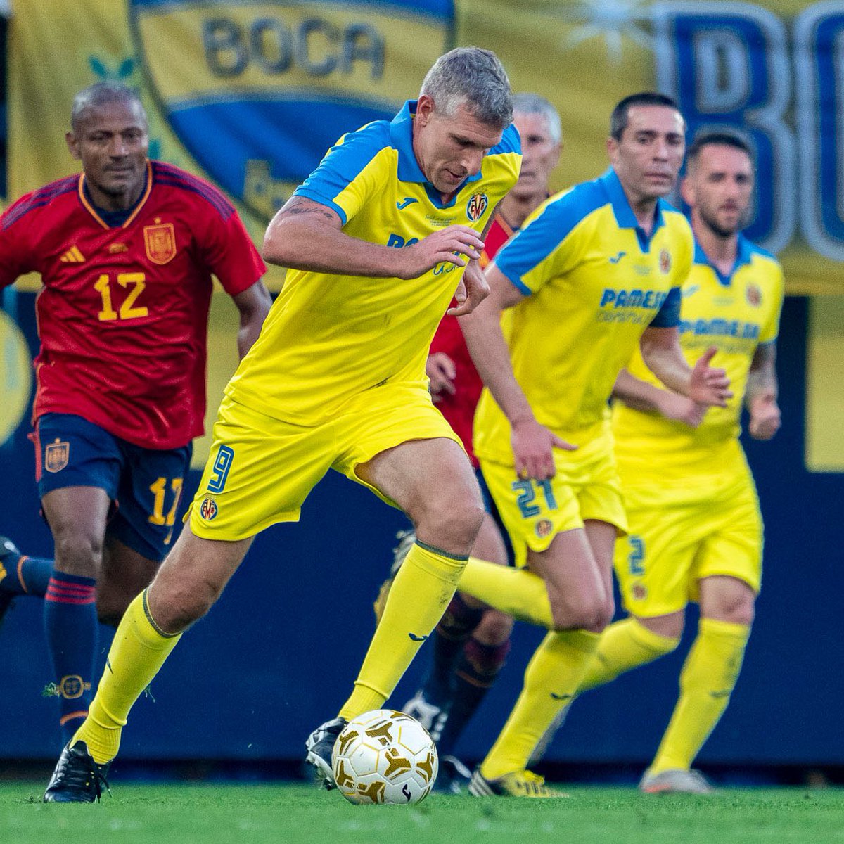 🤩 Que lindo volver a verlos. ¡Felicidades, @VillarrealCF! 💙💛💙

#CentenariGroguet