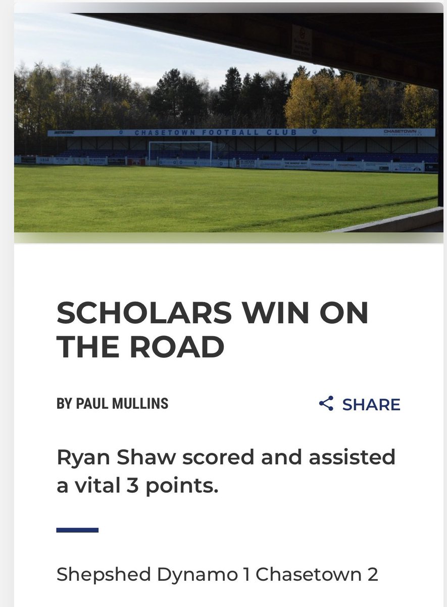 Unreal graft from the lads today!! 🌲 points and ⚽️💙 <a href="/ChasetownFC1954/">Chasetown FC</a>