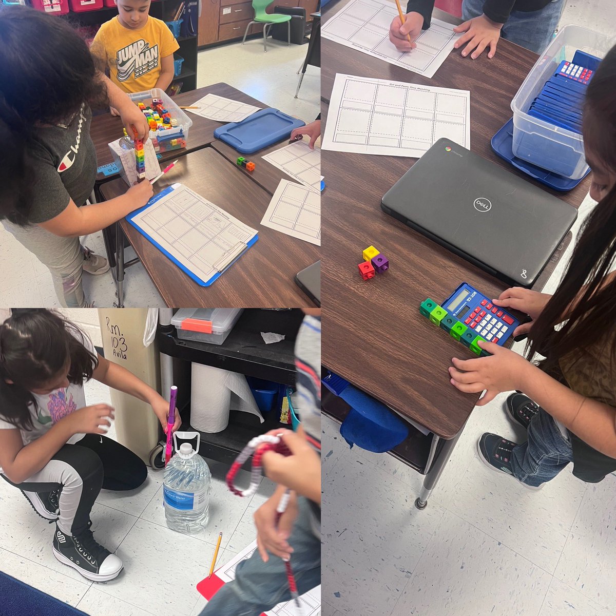 avila6788's tweet photo. Measuring with non-standard units #ZundyKidsDeserveIt 
@ZundyElementary https://t.co/6ocYuG2VQk
