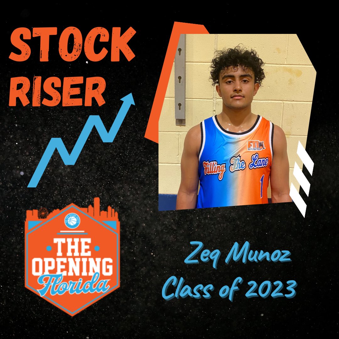 Impressive showing all-around today for FTL Elite, Zeq Munoz especially. 

Big, physical guard that’s impactful on both ends. Munoz is a lethal three-point shooter with deep range and a ton of confidence. 

He finished with 21 in the afternoon win.