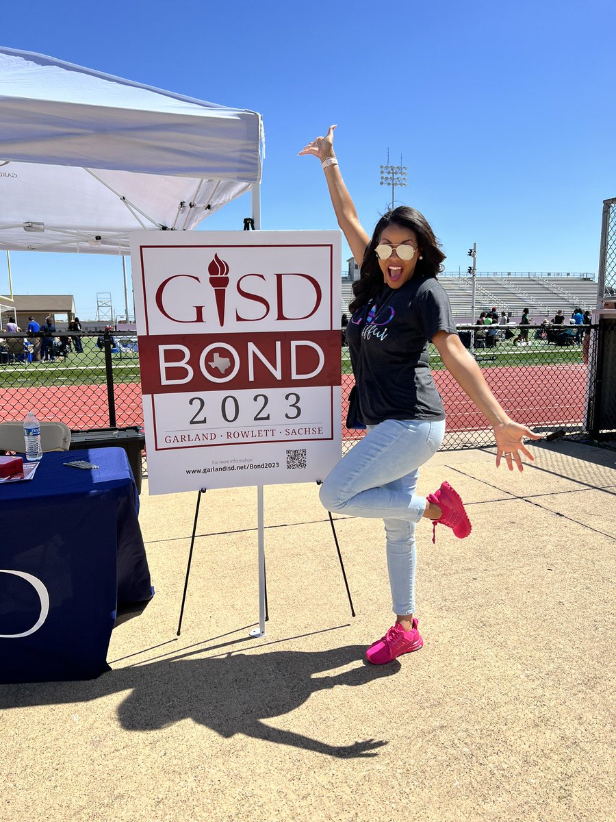 sherese_nix's tweet photo. It's a great day to Explore Pre-K and inform our parents about the GISD 2023 Bond! We are #TheGISDEffect! Be a VOTER on May 6! ABC! @drlopez23 @gisdnews https://t.co/PhZ45ndQ0l