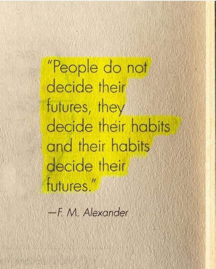 Great habits = Great future
See the benefits in developing healthy habits to enhance your functionality &amp; minimize executive dysfunction for better overall outcomes no matter what goal you are trying to achieve. 😎#notoptional #lifecoach #lifelessons #betterhabits