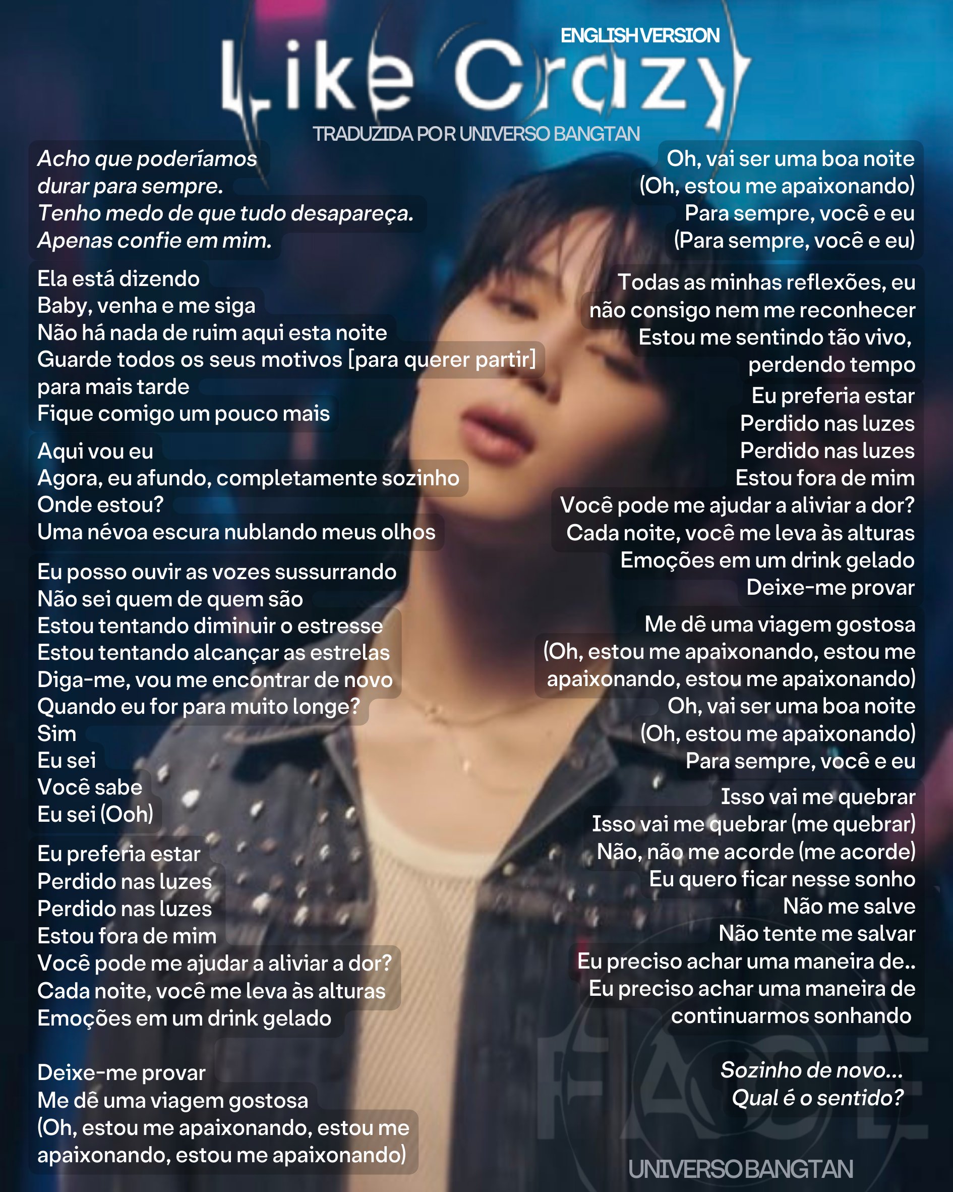 Jimin • Like Crazy / Tradução PT BR 