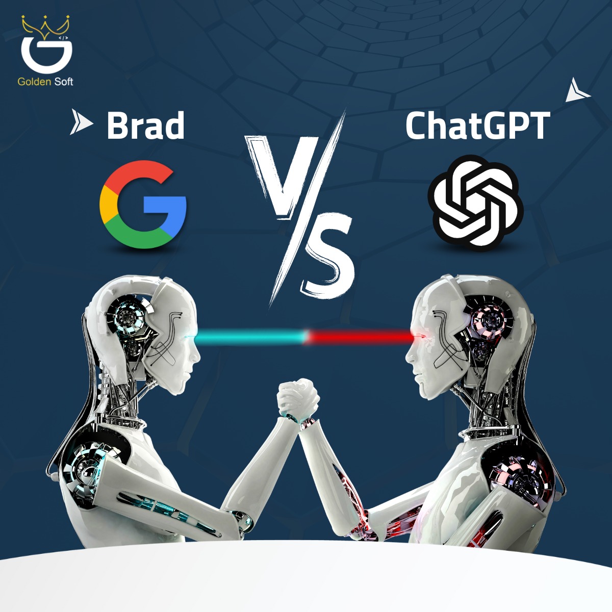 يبدوأن شركةغوغل تنافس شركةopen AI في مجال الذكاءالاصطناعي،فقدأطلقت الأولى تطبيق الذكاءالاصطناعي"bard"والذي سينافس تطبيقChatGptبقوة،حيث سيعتمدbardعلى(لغة الحوار للذكاء الاصطناعي)
#صيام_مقبول #اليوم_الثالث #باسم_ربك #اليوم_السبت #الفطور_اليوم #رمضان_2023 #صيام_رمضان  #Golden_soft