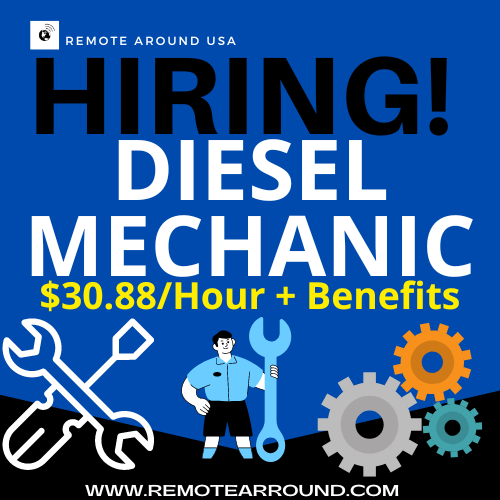 Hiring Diesel Mechanics in Kansas City, KS! $30.88/Hr  Monday Friday Shift Comprehensive Benefits

OFFER IN KANSAS bit.ly/3THH5dU

MECHANIC-RELATED OFFER IN THE USA
bit.ly/3TH6ODh

#remotearound #vacancies #dieselmechanic #mechanicjobs #Kansascity #jobs #hiring