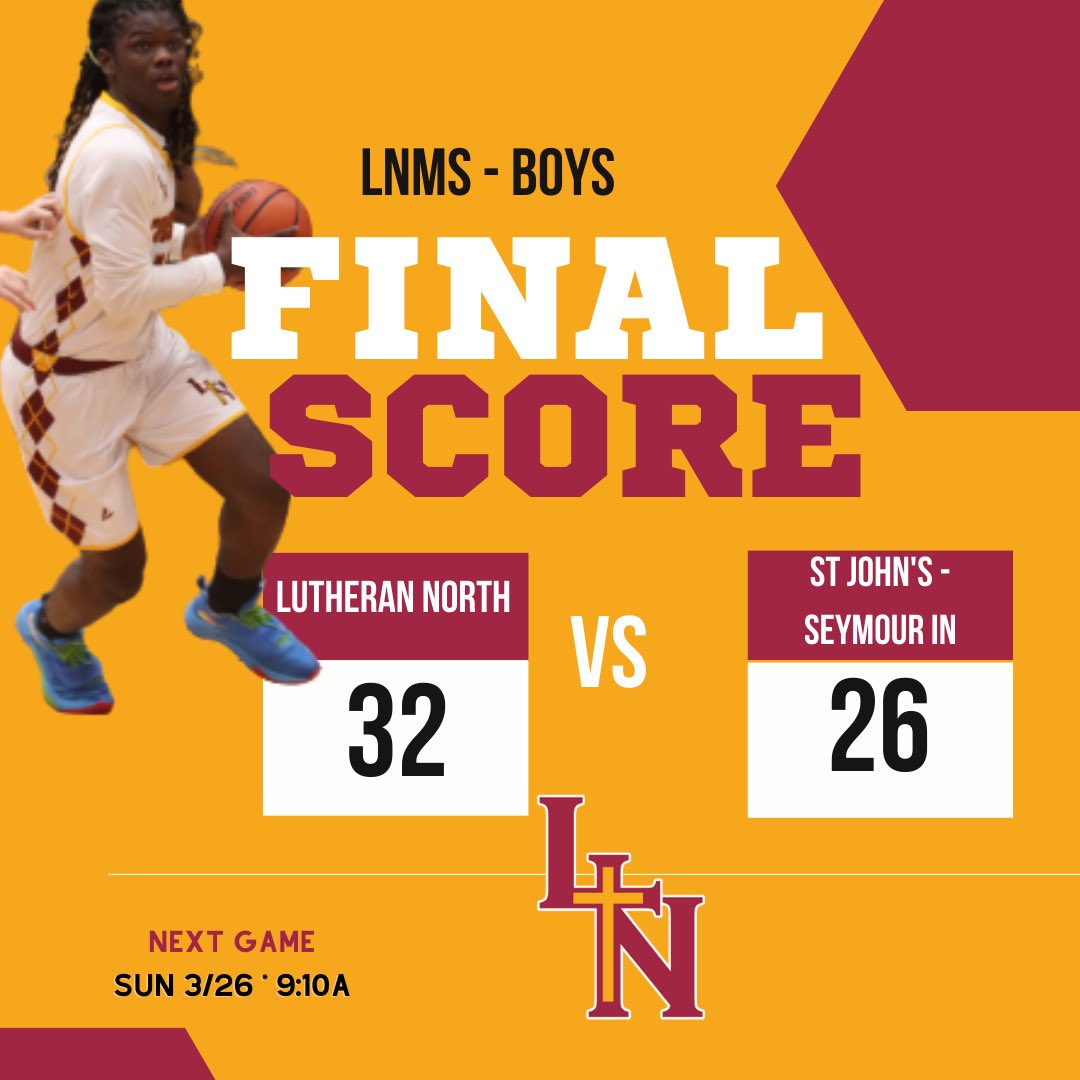 LHSNathletics's tweet photo. LNMS Boys and Girls advance to the FINAL FOUR  @lncrusaders @LHSNHoops https://t.co/X0bYfDHfS2
