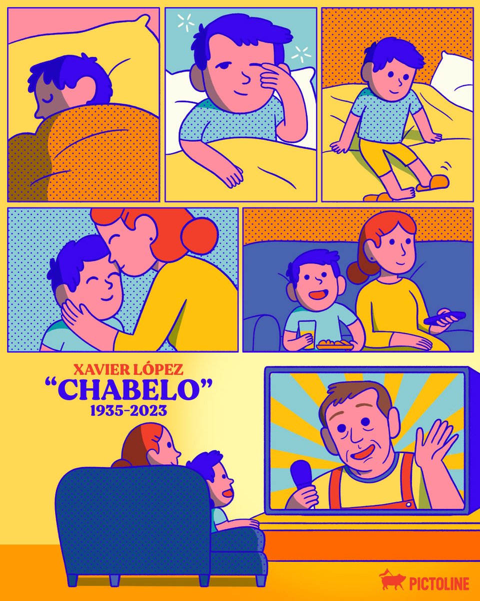 pictoline's tweet photo. Adiós, cuate, gracias por todo 💖 

Xavier López “Chabelo” 1935-2023 https://t.co/yW8UyVv08D