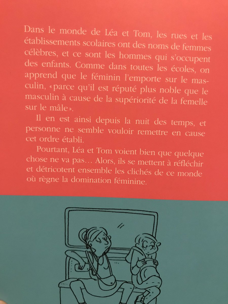 Au détour de la lecture en cours…
Voilà qui est renversant 
À plus d’un titre ☺️
En plus d’être amusant.
👋 @lx_seb 
#PreparationDeFormation
#LierUtileEtAgréable
#ÉgalitéFillesGarçons