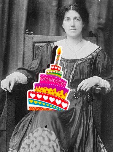 Happy Birthday May Morris! Born #OTD, March 25, 1862.