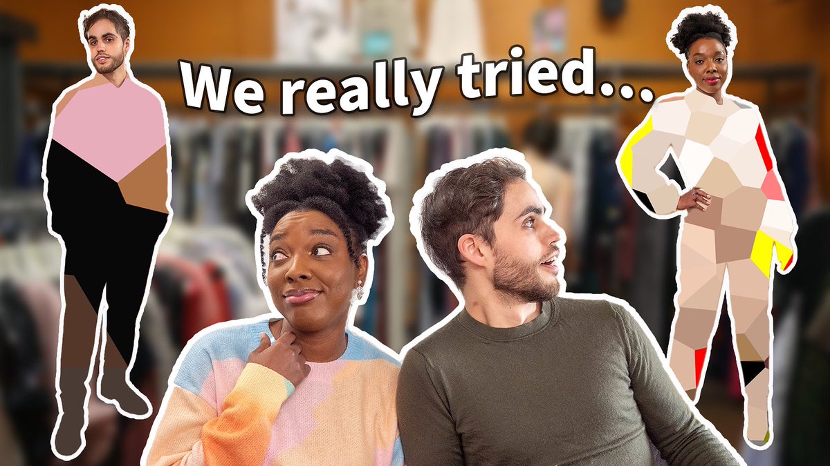 The husband and I decided to go shopping for each other. Plot twist : outfits have to be thrifted on a budget. Let’s just say, it wasn’t as easy as I thought 😅 watch full video > youtu.be/pctuCL2mAXw #thrifting #kimdave #sustainablefashion