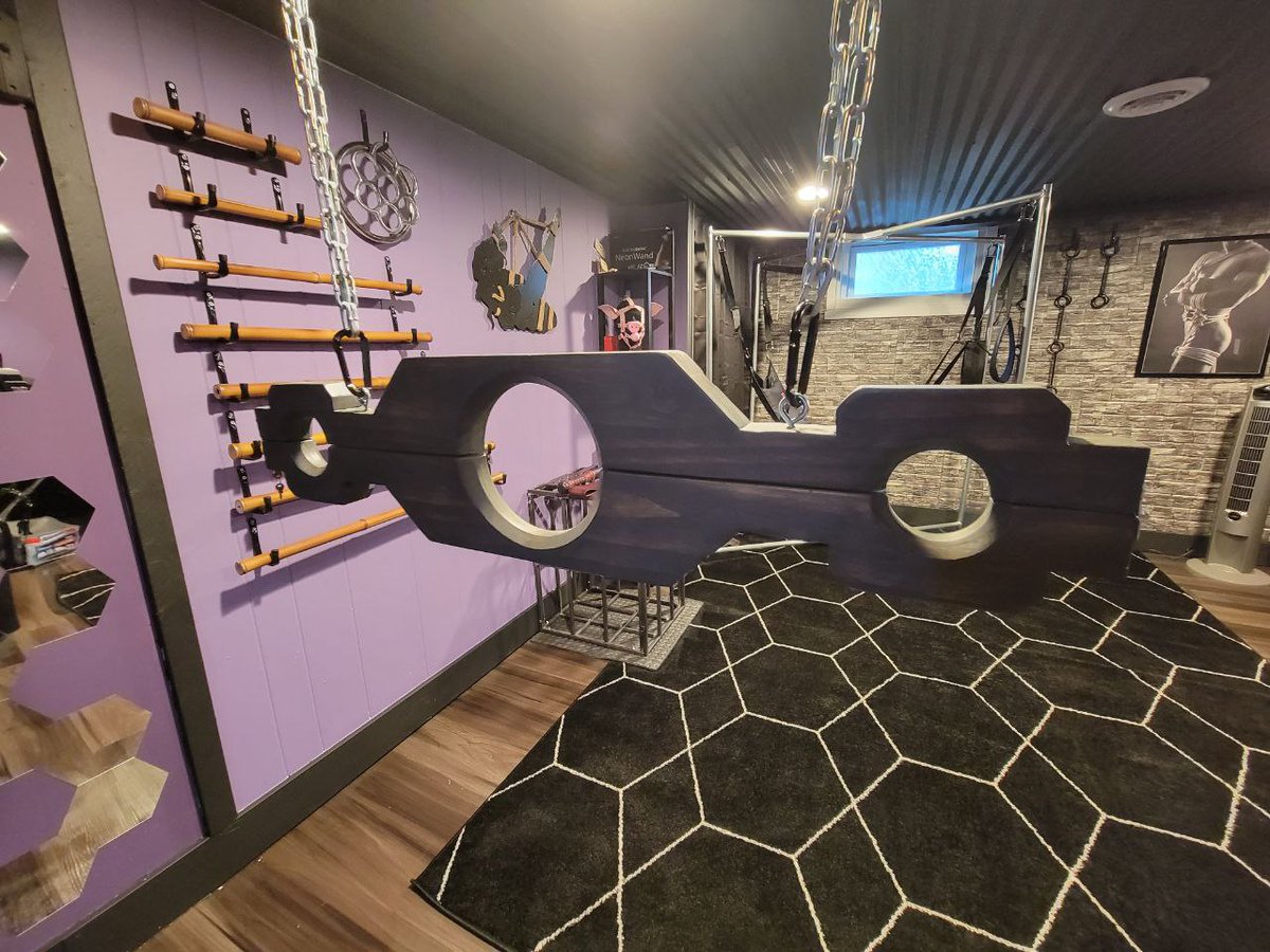 WantonSinners's tweet photo. We installed some new equipment this week.

This one came as a suggestion from the community. We want to build a space where everyone can feel welcome.  We have another exciting community suggested piece coming next week.

What else do you think we need to add to the space? https://t.co/xRWTzw5M85