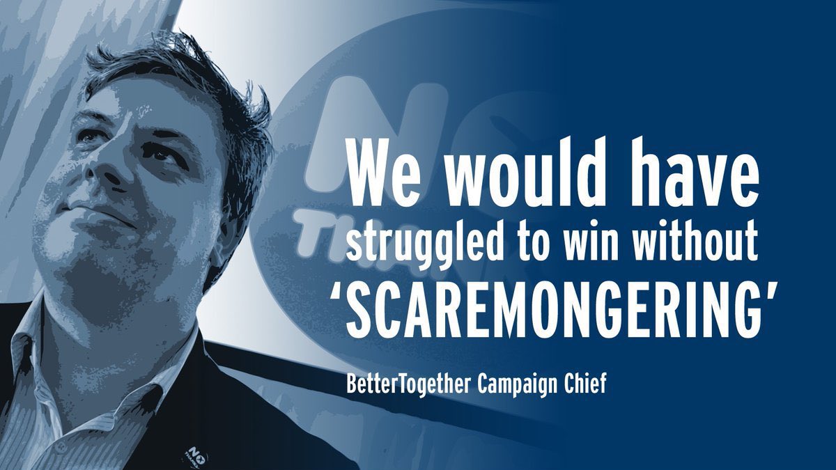 BetamaxBandito's tweet photo. @blairmcdougall “Scottish Labour” not Scottish, not Labour. 
#projectfear2 https://t.co/IL8h93waUn