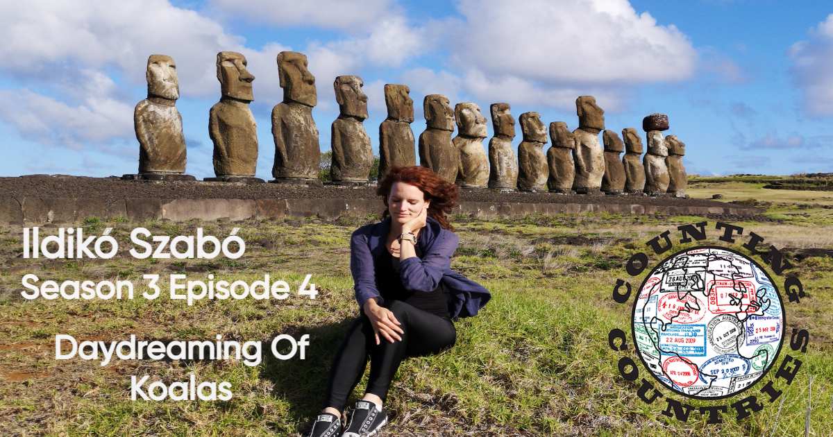Ildiko Szabo … Daydreaming Of Koalas. Ildy is an amazing Hungarian woman who has traveled to every country in the world.  Check out her #podcast interview

#Chasing193 #CountingCountries #EveryPassportStamp #EveryCountry

buff.ly/3Ga6fLC