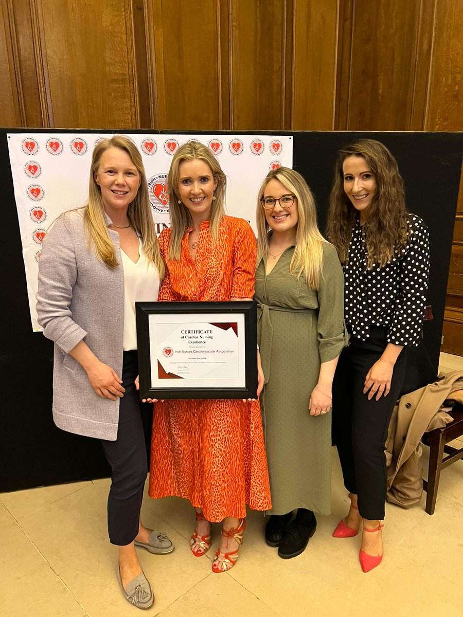LauraCStuart89's tweet photo. Great day @INCAnursing 25th Jubilee. SJH ED cardiology team @nicolafarrand @AmandaRoeam
Congrats to our clinical mentor @DeirdreMcguone 🎉 https://t.co/xdVEG76ITs