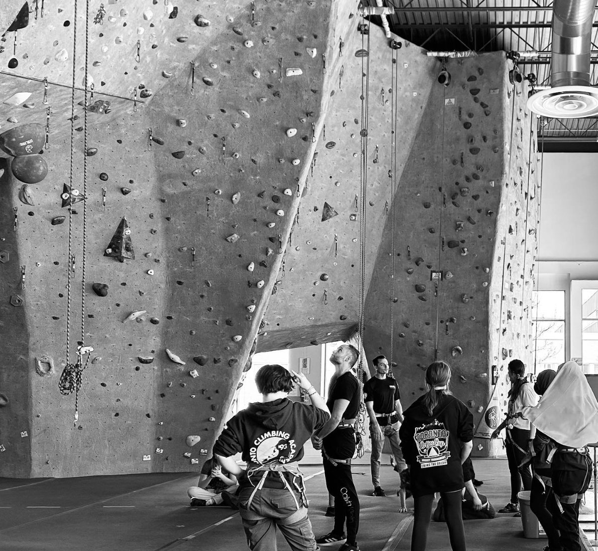 'Project Cliff Hanger. An amazing day of climbing with wonderful neighbourhood youth. In partnership with NCO Flemingdon Park. Thanks, @copsandkidsca, for your support and generosity.' - @D55danforthNCO. Image source: d55danforthnco IG. #ProActionKids #youthempowerment