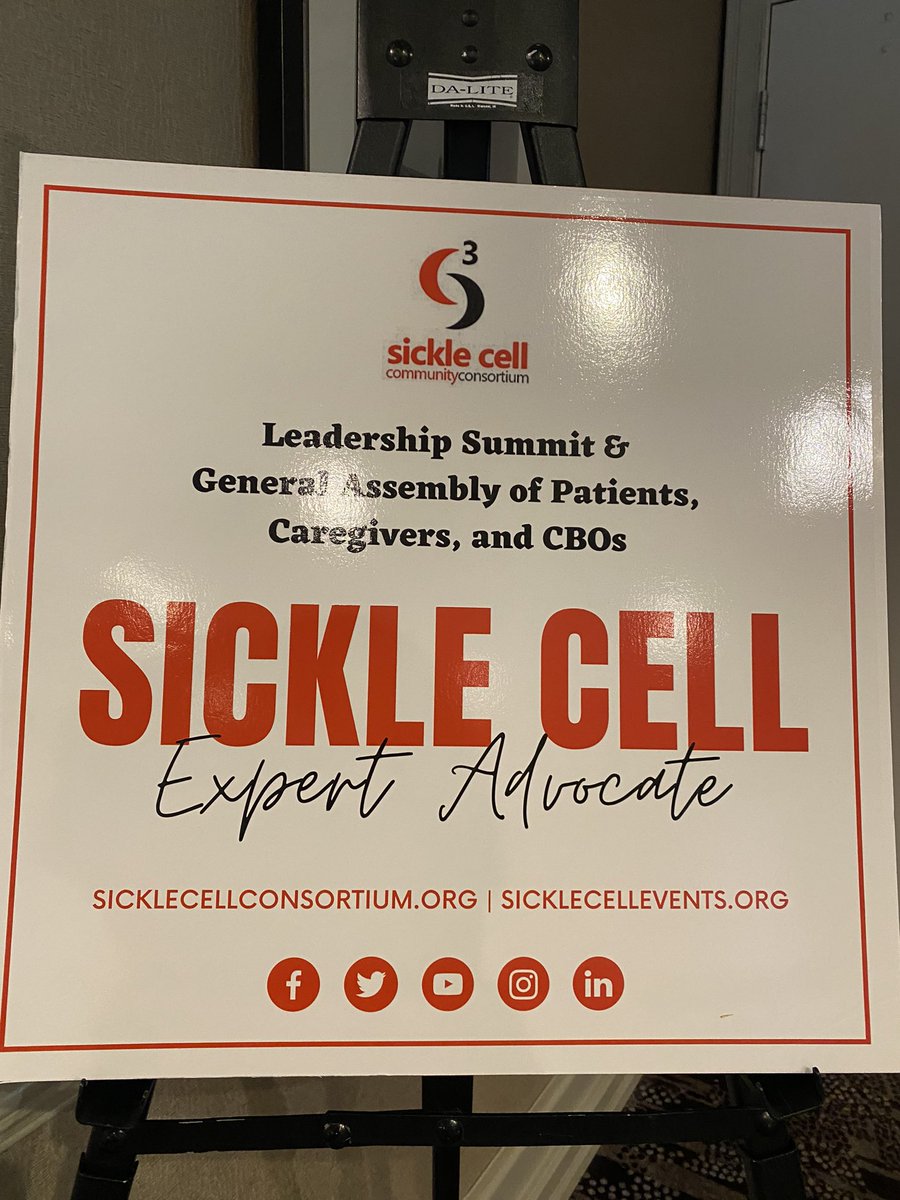 Cleverlychangin's tweet photo. Day 2 of 7th Annual Leadership Summit & General Assembly of Patients, Caregivers, and Community-Based Organizations
#sc3leaders7 #sc3leadership2023 #sc3summit7 @sccconsortium #sicklecell #sicklecelldisease #SickleCellawareness https://t.co/KJZPaY6ibJ