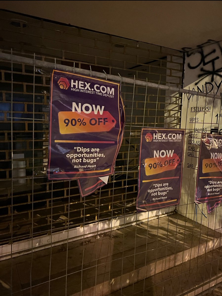 matissvl's tweet photo. @zekoucafe @PowerHasheur @RichardHeartWin Avec ce genre de pubs douteuses dans la rue, pas besoin de chercher très loin pour affirmer que c’est une arnaque 🤡 https://t.co/8m4I4Wlmaz