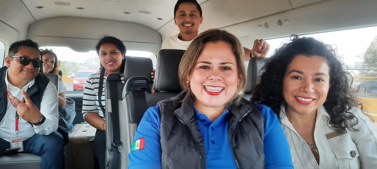 Llegando a la #cdmx al #tianguisturístico con <a href="/viajescamgo/">Viajes Camgo</a> . Recibidos con una gran bienvenida de Grupo #ado <a href="/amavtabasco/">Recorre el Edén</a> <a href="/visittabasco/">#VisitandoTabasco</a> <a href="/visitmexico/">VisitMexico 🇲🇽</a> #Perú