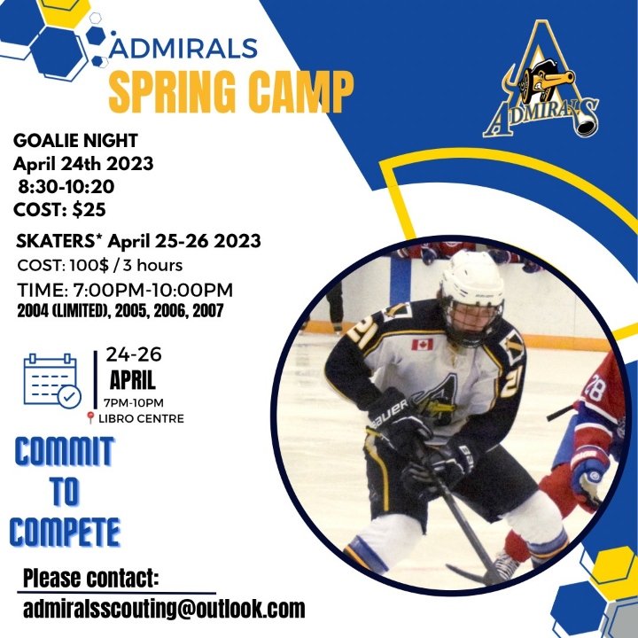 amherstburgjrc's tweet photo. Spring camp will be here before you know it...Be sure to sign up https://t.co/28WhJryoM9