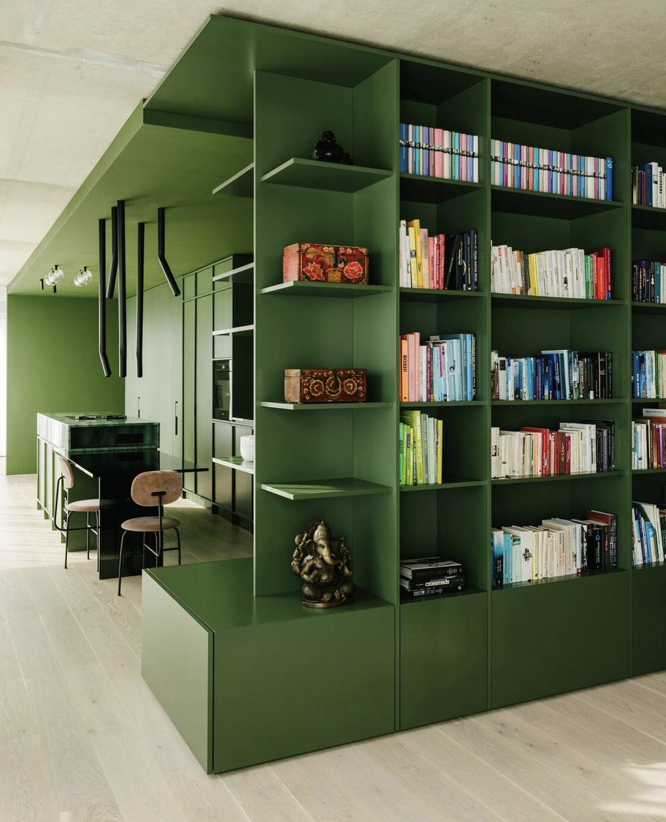 interiorwhre's tweet photo. the green box - a project by ester bruzkus architekten https://t.co/QqFlH0cPji
