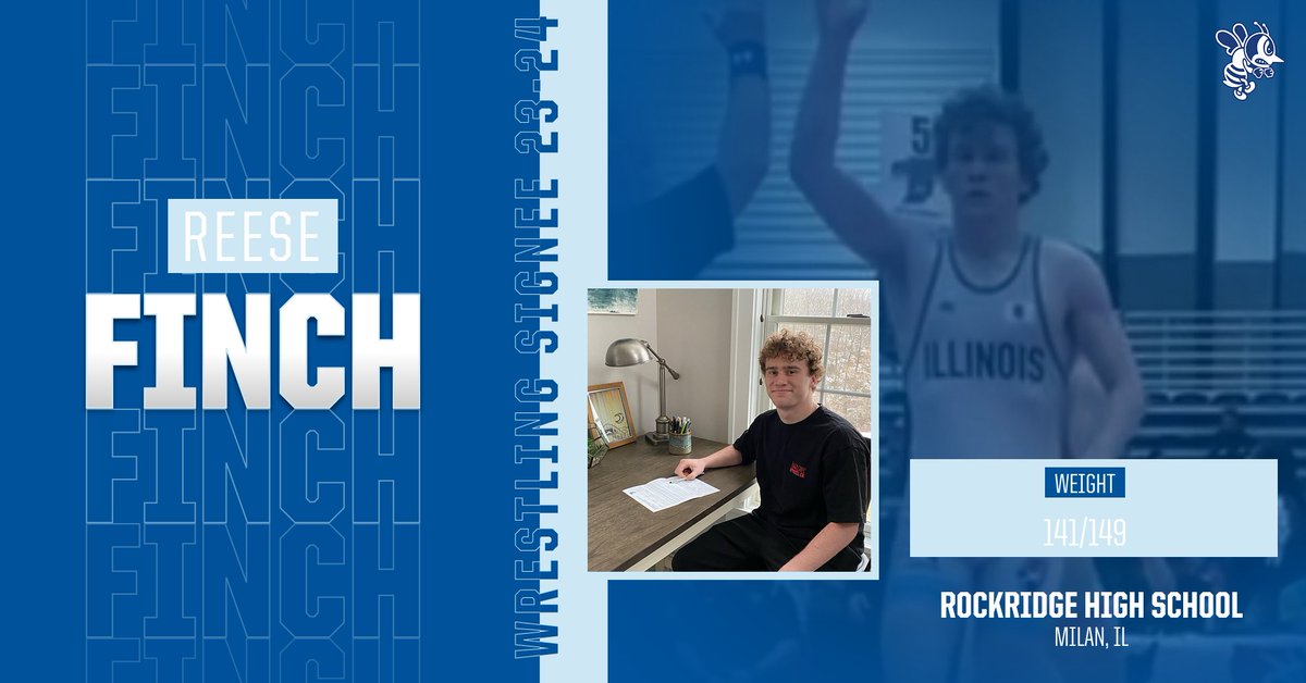 We are pleased to announce another signee to the SAU Wrestling family, Reese Finch!!! Reese, a IHSA Regional Champion, Sectional placer, and Fargo qualifier brings a ton of experience with him to the Fighting Bees. Please join us in welcoming Reese to the family 🐝🐝🐝!! #gobees