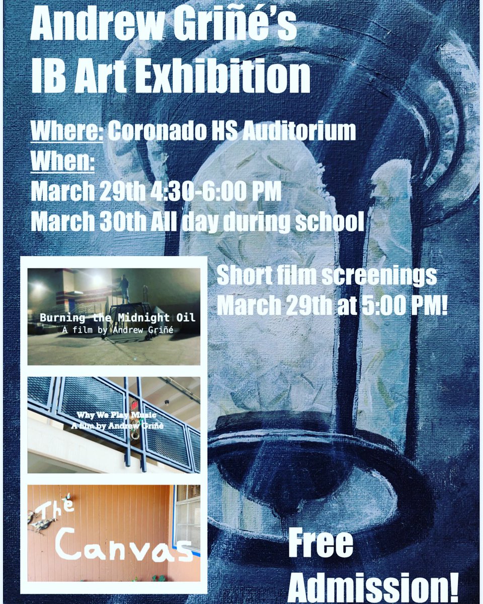 IB_CoronadoHS's tweet photo. Join us! @coronado_high @HaskinsPK8 @MurphreeEPISD #prideofthewestside #thearts #group6 https://t.co/adiz2t7DhX