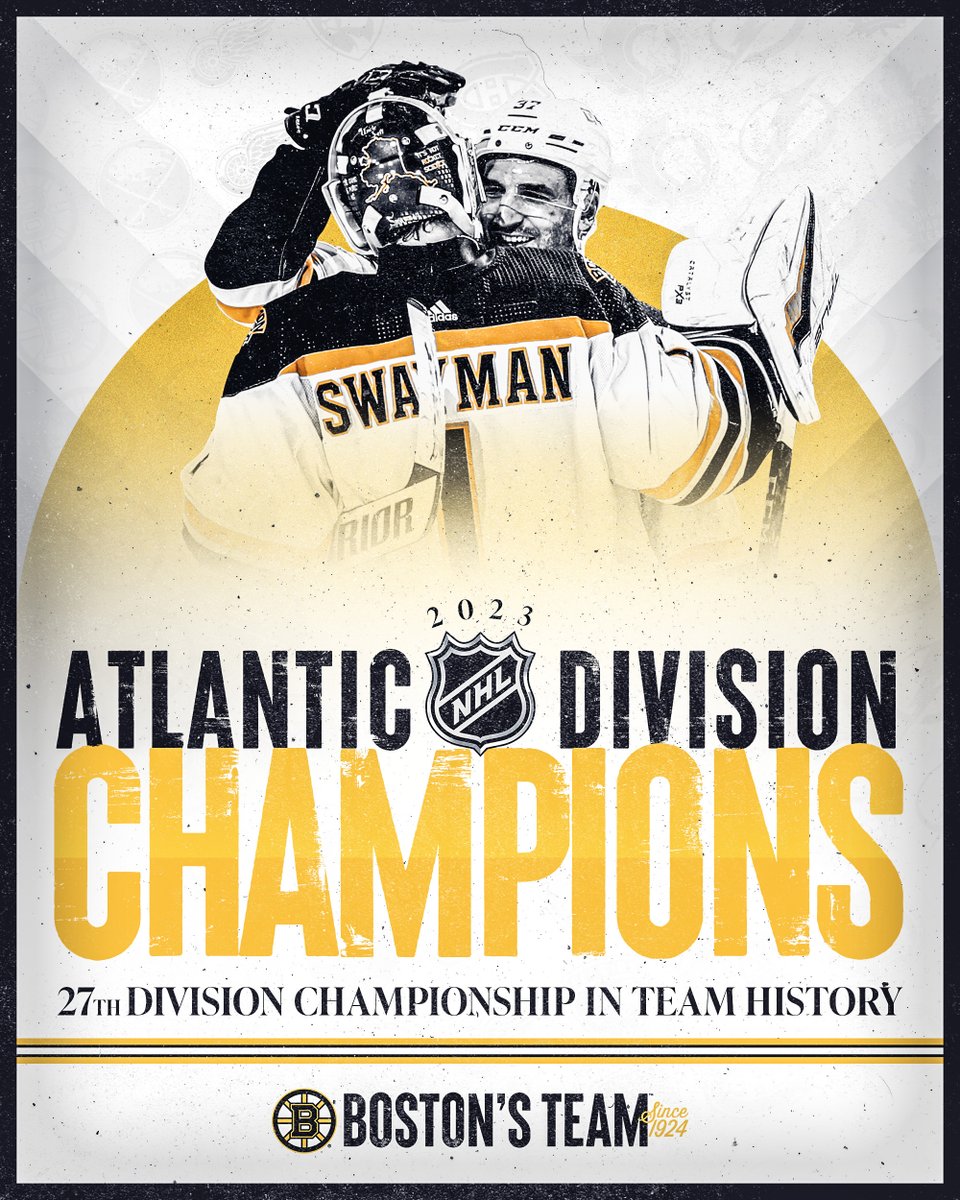 Presenting your Atlantic Division champions!