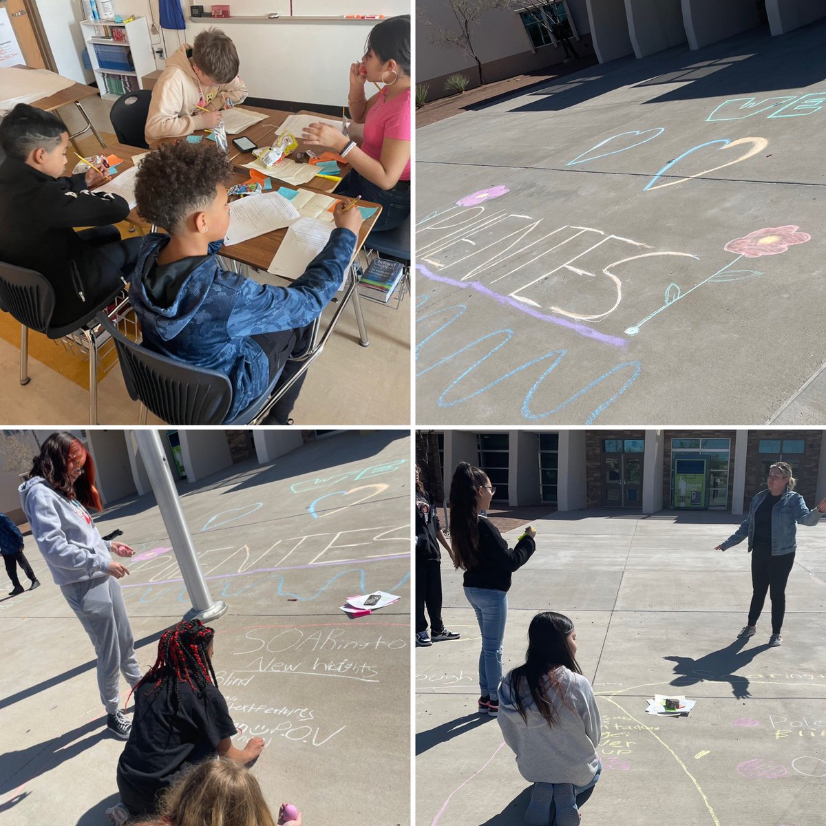 SGarcia_MPMS's tweet photo. The secret lock 🔒 to success: hard work🔑! Keep it up @DekoatzVal, @rebekamedina02 , and 6th grade Bobcats 🐾🧡! You're almost at that finish line 🏁

#AllBobcatsAchieveSuccess #TeamSISD

@vestrada_MPMS @IMartinez319 https://t.co/t23b2tciUI