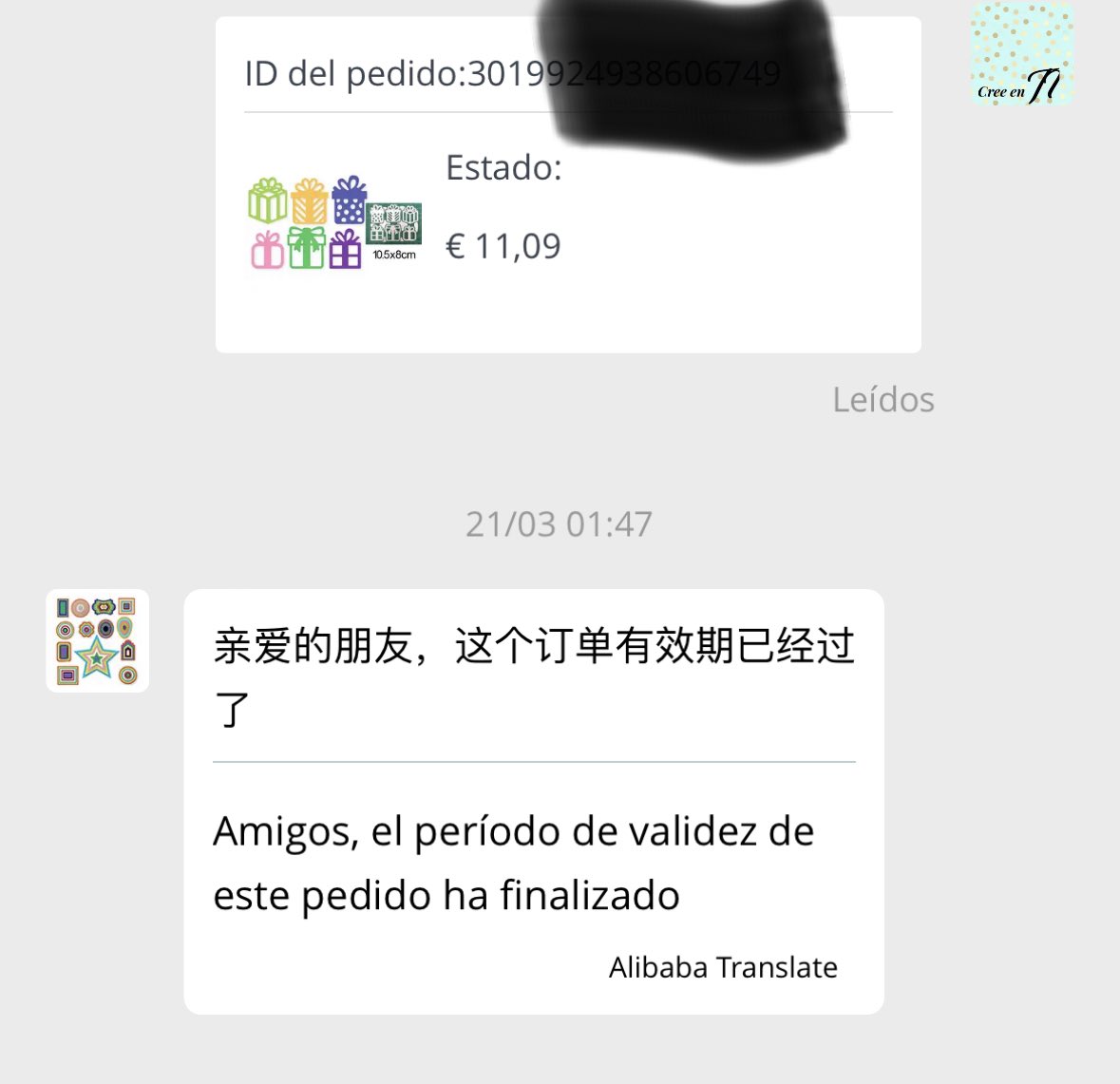 baul_bdk's tweet photo. @AliExpressES la tienda @shop5872237 no me devuelven el dinero, el pedido no ha llegado desde Nov.22 y la promo indicaba en 12 días la entrega. Exijo mi dinero‼️ https://t.co/fvOpQZWqsi